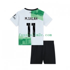 Fußballtrikots Liverpool M.Salah 11 Kinder Auswärts Trikotsatz 2023-2024